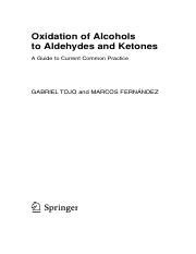 Oxidation Of Alcohols To Aldehydes And Ketones Pdf Oxidation Of