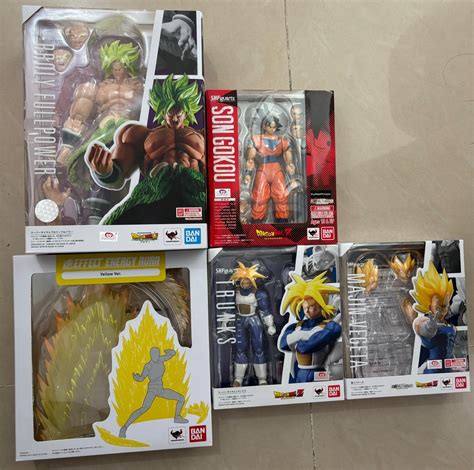 Shf Full Power Broly Son Goku Trunks Majin