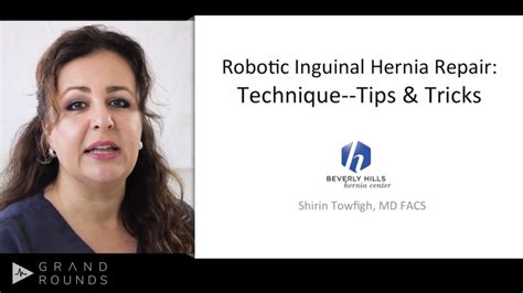 Robotic Inguinal Hernia Repair