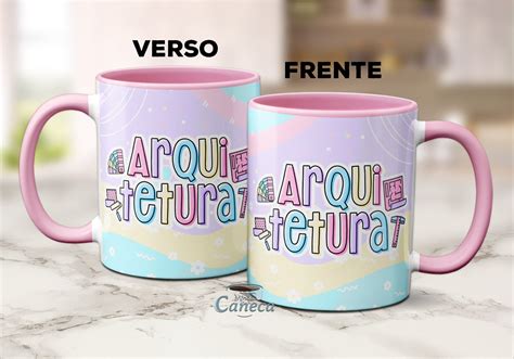 Caneca Arquitetura Profissão Arquiteta Criativa Presente Minha Caneca