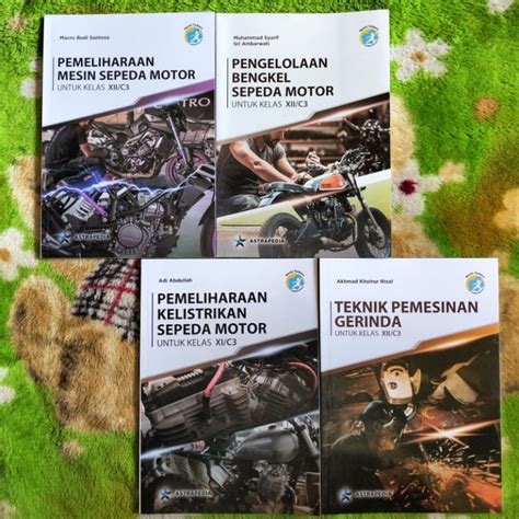 Jual Original Buku Pemeliharaan Mesin Sepeda Motor Pengelolaan Bengkel