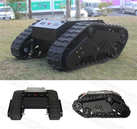 Ts Kg All Terrain High Speed Rubber Steel Crawler Tank Tracked