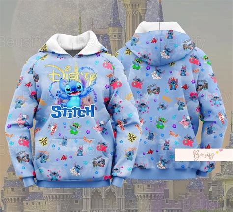 Stitch Hoodie, Disney Stitch Hoodie, Stitch Hoodie Women, Stitch Lover ...