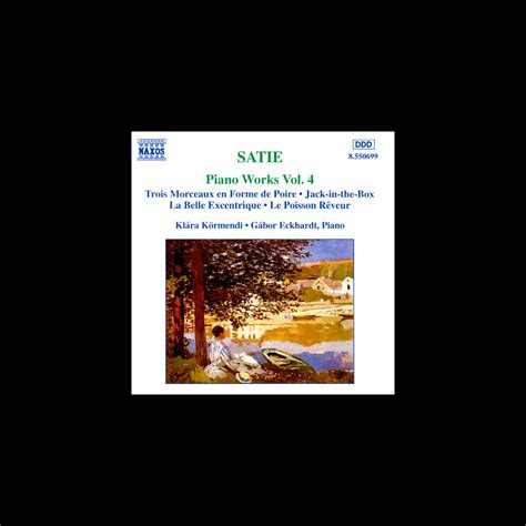 Satie Complete Piano Works Vol G Bor Eckhardt