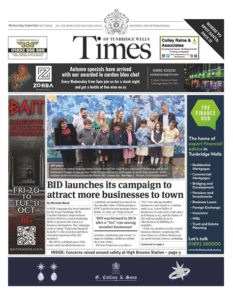 Read The Times Of Tunbridge Wells 27th September 2023
