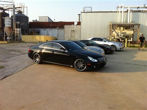 FS: 2007 mercedes CLS 550 black AMG sport pkg 3 piece 20" wheels ...