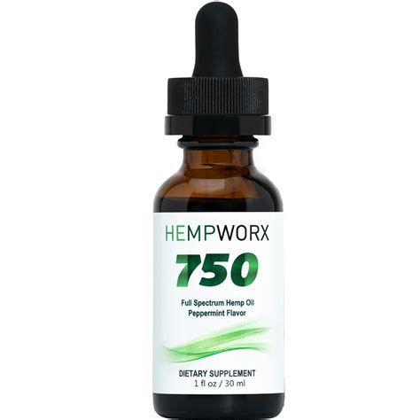 Cbd Hempworx 750 Full Spectrum Cbd Central Mx