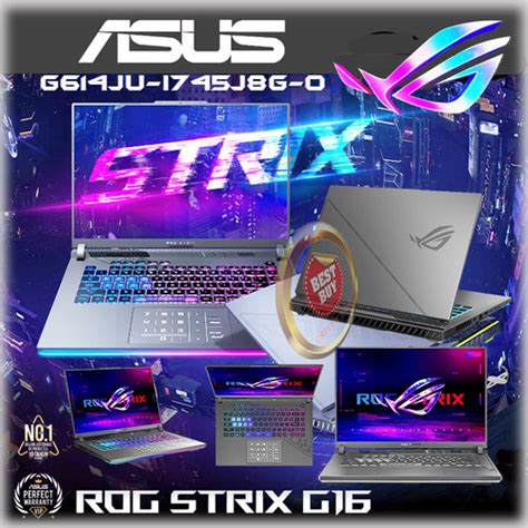 Promo Asus Rog Strix G16 G614ju I745j8g O Core I7 13650hx 16gb 512gb 4050 Cicil 0 3x Jakarta