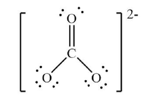 Draw the Lewis dot structure for CO32-. Determine the electron geometry and molecular shape of ...