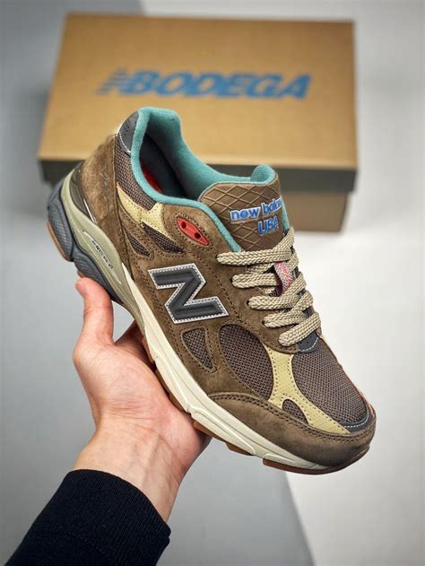 Bodega x New Balance 990 V3 Here to Stay 灰咖 联名 M990BD3 复古休闲运动百搭老爹跑步鞋