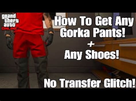 NEW HOW TO GET GORKA PANTS WITH ANY SHOES WITHOUT DOING TRANSFER