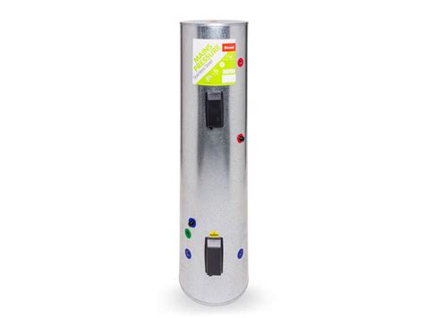 Rinnai 300L 3kW Stainless Steel Mains Electric Single Coil Twin Element Hot Water Cylinder From
