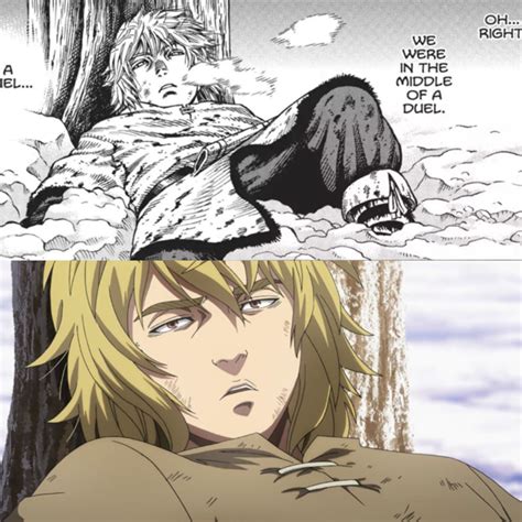 Thorfinn Comparison Manga Vs Anime Anime Cute Anime Chibi