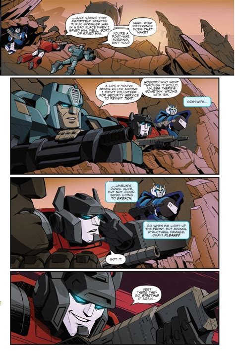 Idw Transformers Issue 14 Sneak Peek