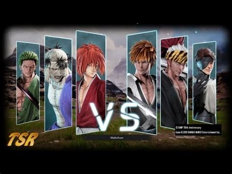 Kenshin Shishio Zoro Vs Ichigo Aizen Renji Jump Force Battle YouTube