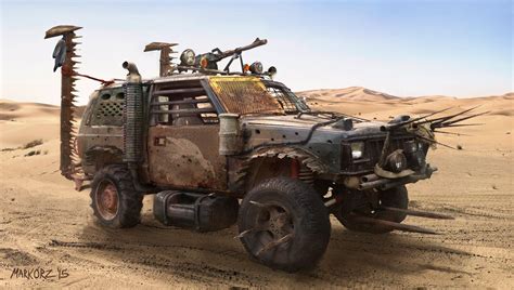 Mad Max Jeep Zombie Vehicle Mad Max Apocalyptic