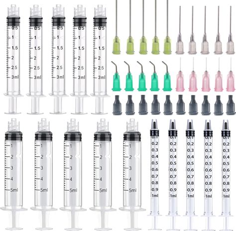 Amazon Bstean Pack Ml Ml Ml Ml Ml Syringes With