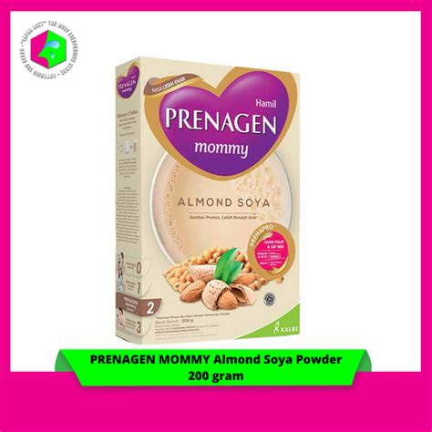 Jual Prenagen Mommy Almond Soya Powder Gram Shopee Indonesia