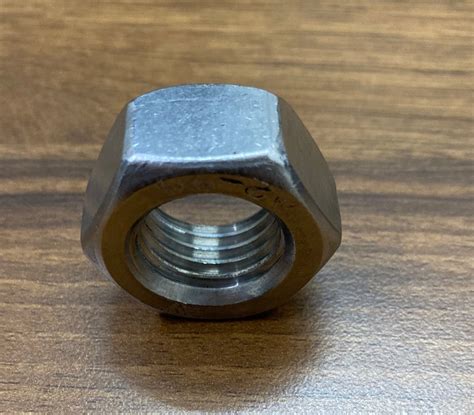 Stainless Steel Hexagonal Ss Hex Nut 304 316 202 Thickness 1 5mm