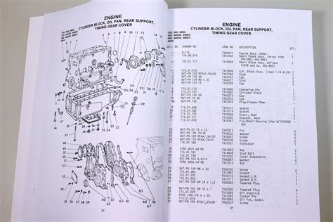 Long 360 460 510 Tractor Parts Catalog Manual Book Exploded Views