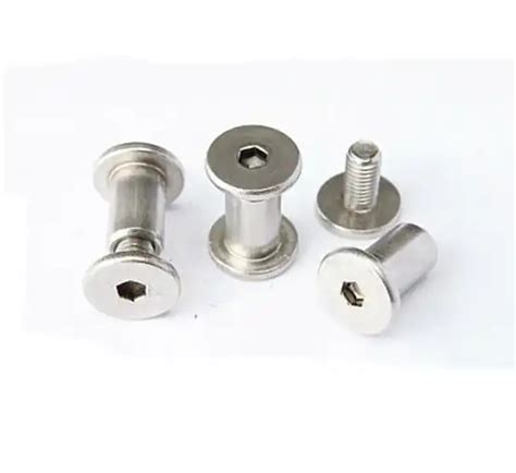 Stainless Steel M6 M8 Male Female Connecting Joint Low Profile Socket Sex Bolt Screw