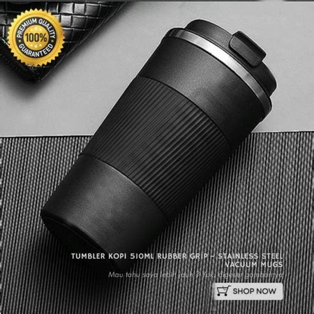 Jual Tumbler Botol Mug Kopi Teh Stainless Steel Ml Shopee Indonesia