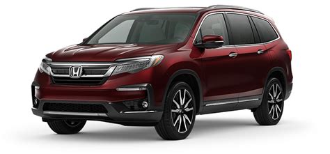 2021 Honda Pilot 7 Passenger Touring 5 Door Fwd Suv Standardequipment