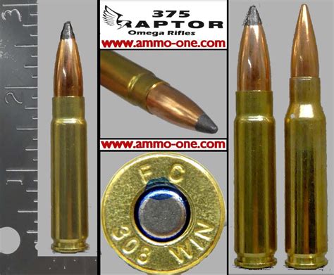 .375 Raptor Wildcat, 270 JSP, One Cartridge, not a Box. - Ammo-One1