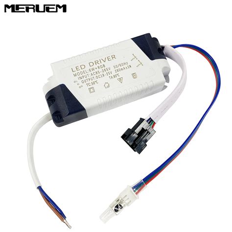 Driver Led W Rgb Transfermer Para Downlight Teto Canais De Sa Da