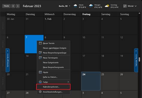 Outlook Kalenderwoche Anzeigen So Funktioniert Es