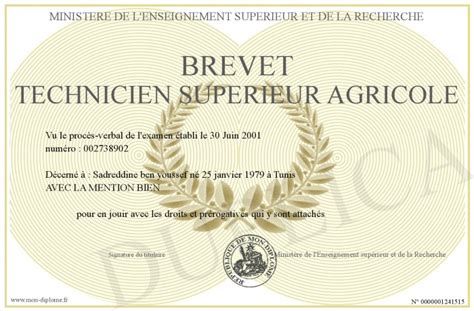 Brevet Technicien Superieur Agricole