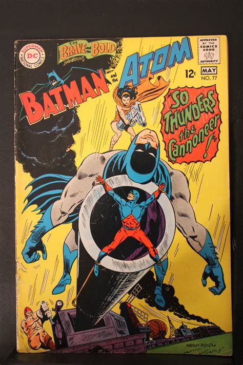 The Brave And The Bold High Grade Vf Nm Batman The Atom C