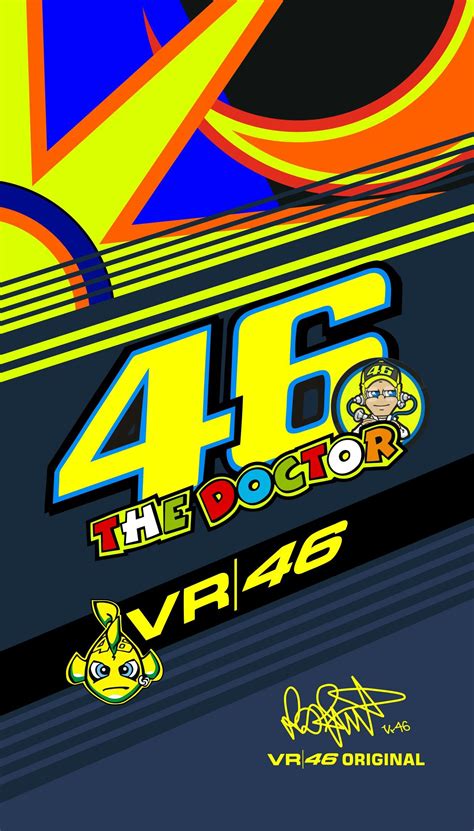 Valentino Rossi Logo Wallpaper