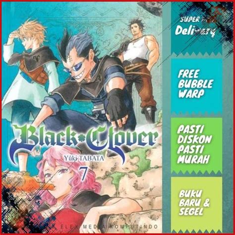 Jual LEL Black Clover 7 Komik Segel Original Shopee Indonesia