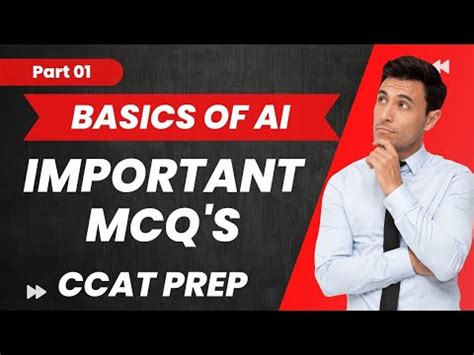 Basics Of Ai Mcq S Most Important Mcq S Cdac Ccat Preparation