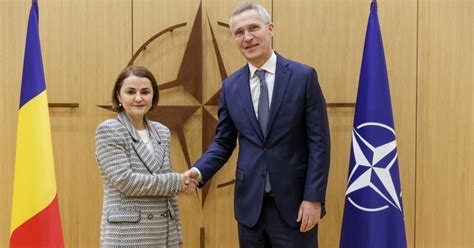 Odobescu A Discutat La Bruxelles Cu Stoltenberg Despre Deteriorarea