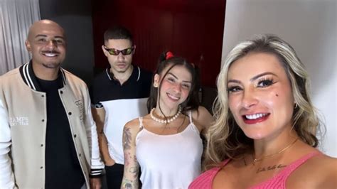 Foto Porn De Andressa Urach Pistolinha Nova Parceria Tamb M Deu
