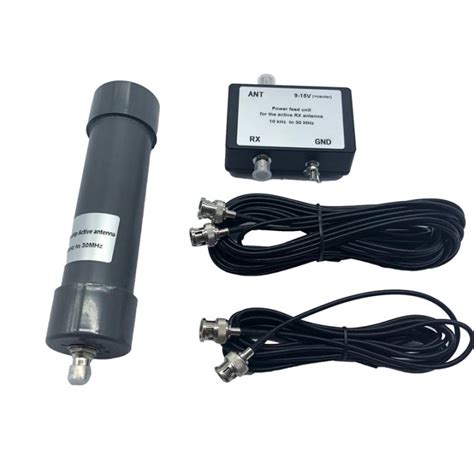 The Active Antenna Mini Whip Sdr 10 KHz 30 MHz Lazada