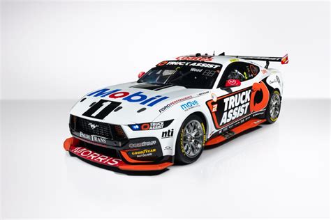 Supercars News Wau Unveils Woods Truck Assist Mustang Livery