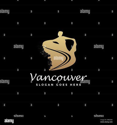 Woman Latin Dancing Logo Vector Illustration Stock Vector Image And Art