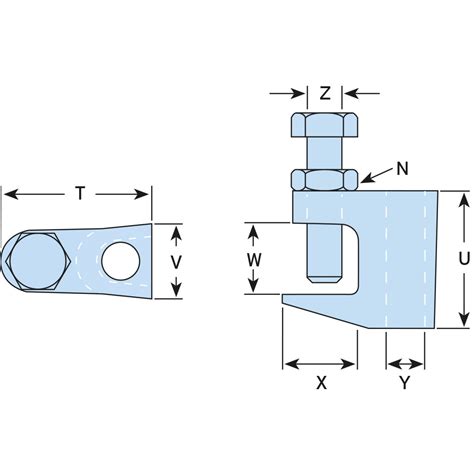 Lindapter Type Fl Beam Flange Clamp