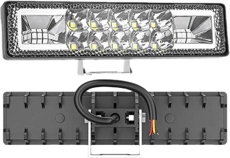 LED Strobe Lights For Trucks 16LED Flashing Lights For Vehicles 48W