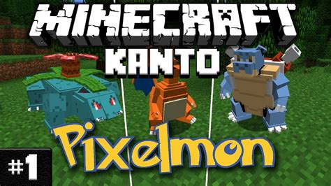 Minecraft Pixelmon Kanto Region Adventure Map Part 1 Lost In