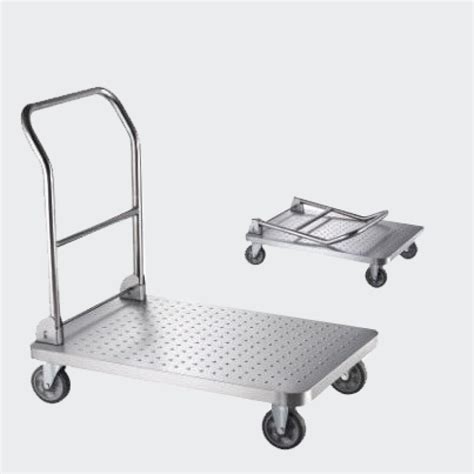 Stainless Steel Foldable Platform Trolley AKASIA COMMERCIAL PRODUCTS