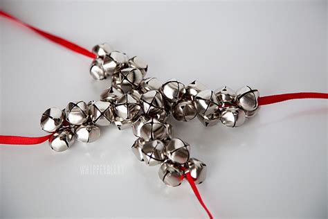 DIY Jingle Bell Ornaments • Whipperberry