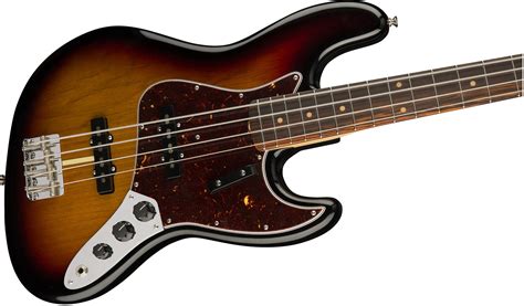 Fender American Original ‘60s Jazz Bass Usa Rw 3 Color Sunburst Basse électrique Solid Body