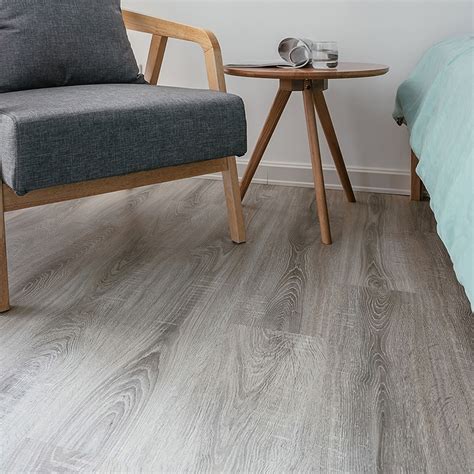 China Eco Friendly Waterproof Wood Grain Rigid Core Vinyl Flooring