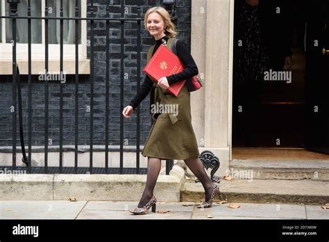 International Trade Secretary Liz Truss Leaving 10 Downing Street Hi