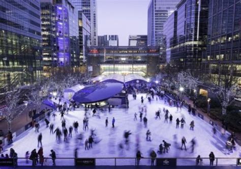 Half-term Skating at Canary Wharf Ice Rink – Our Bow