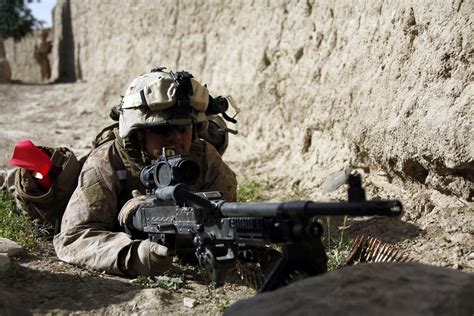 A U S Marine With Charlie Company St Battalion Th Marine Regiment